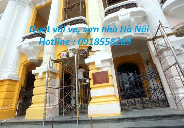 son-nha-quet-voi-ve-tuong-cu-nha-tap-the