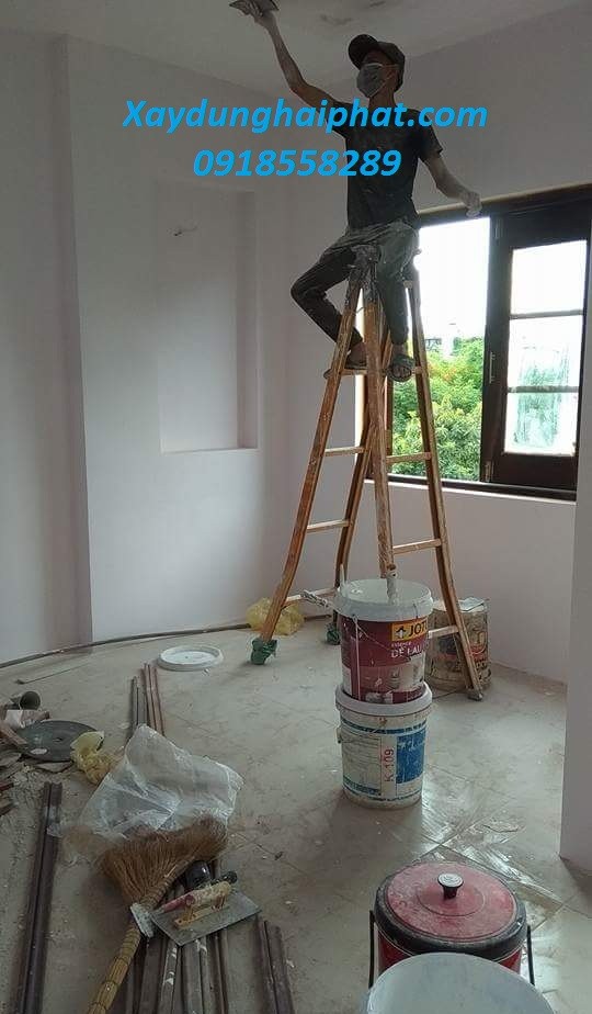 tho-son-nha-hn-huong-dan-cach-son-lai-tuong-cu-ben-dep-1